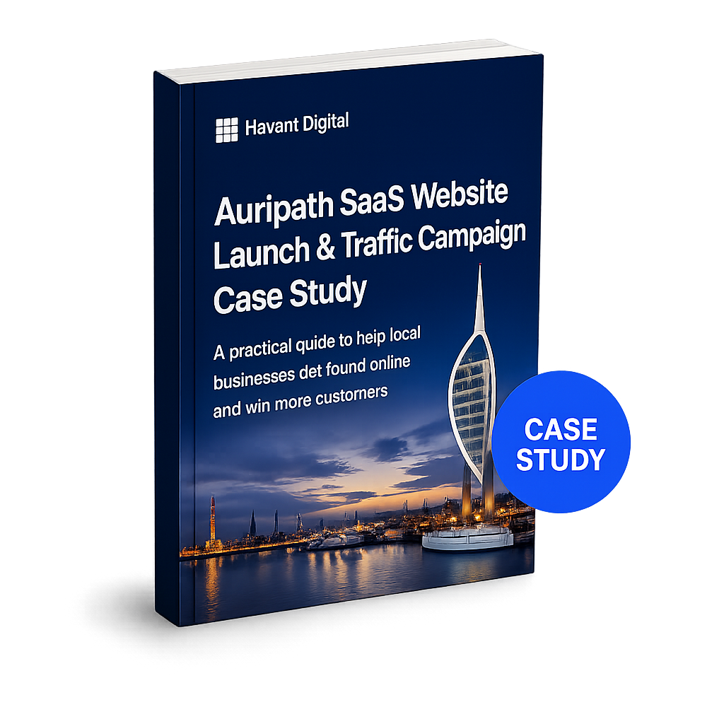 Auripath SaaS Website Launch and Traffic Campaign case study cover
